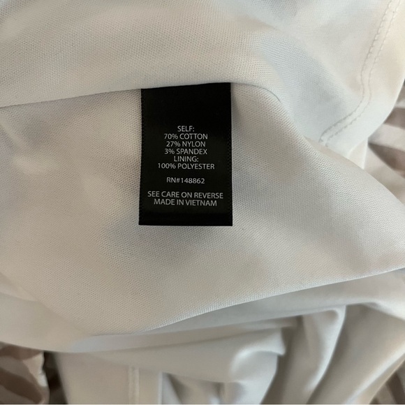 torrid Cotton Stripe Tie Waist Poplin Shirt Dress w/ Pockets - Size 6X - Picture 13 of 14